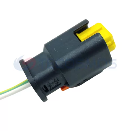 Auto Parts Automotive Exhaust Valve Waterproof Wire Harness Terminal Connector for BMW 2-Pin Female 1801175-4 - image 6